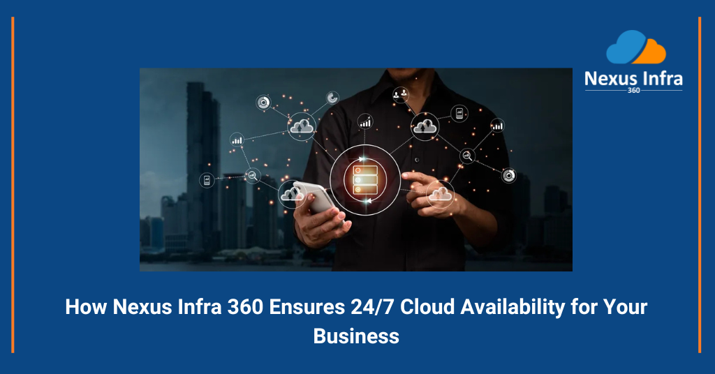 How Nexus Infra 360 Ensures 24/7 Cloud Availability for Your Business